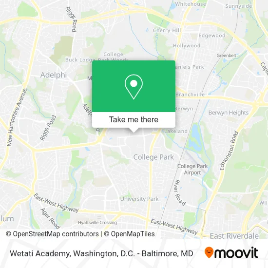 Wetati Academy map