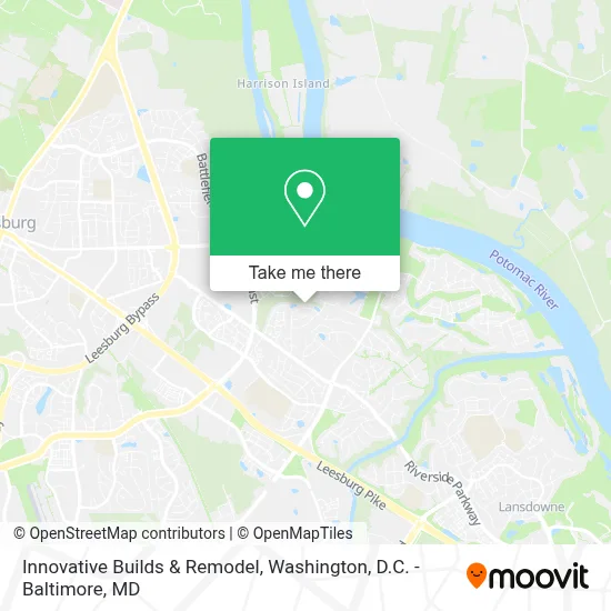 Innovative Builds & Remodel map
