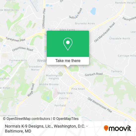 Norma's K-9 Designs, Llc. map