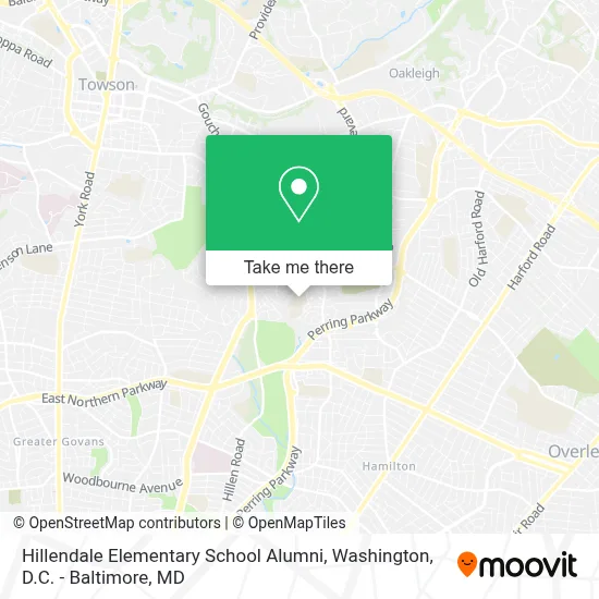 Hillendale Elementary School Alumni map