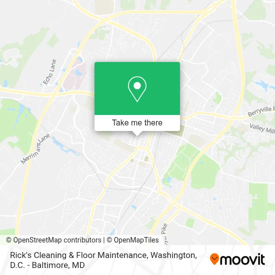 Rick's Cleaning & Floor Maintenance map