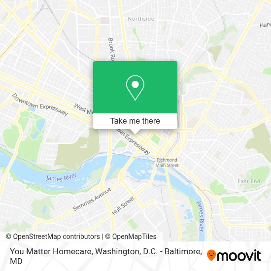 You Matter Homecare map