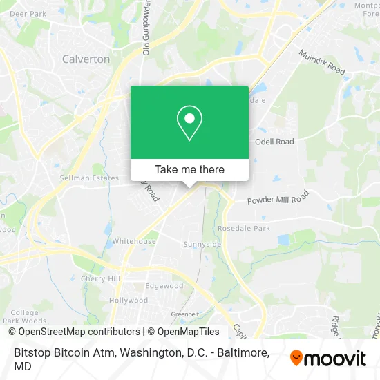 Bitstop Bitcoin Atm map