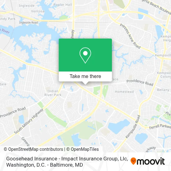 Goosehead Insurance - Impact Insurance Group, Llc map