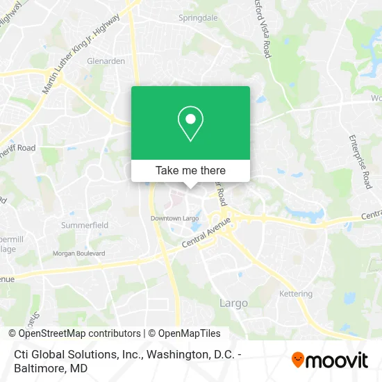 Cti Global Solutions, Inc. map