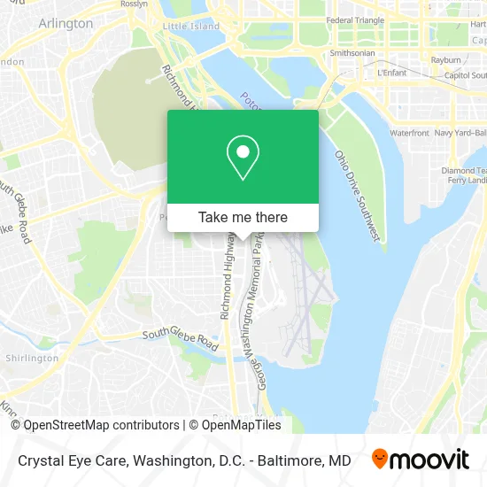 Crystal Eye Care map