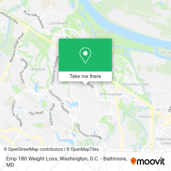 Emp 180 Weight Loss map