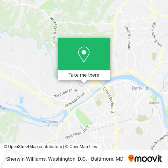 Sherwin-Williams map