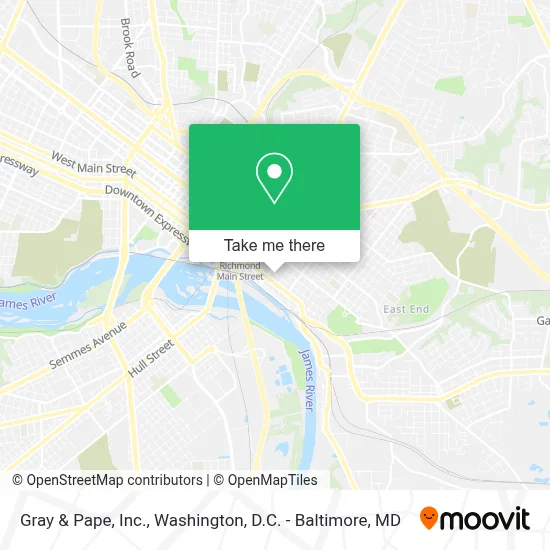 Gray & Pape, Inc. map