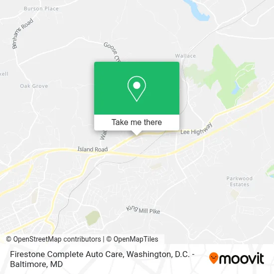 Firestone Complete Auto Care map