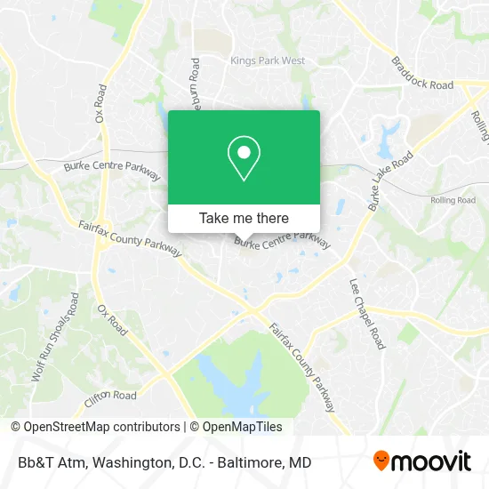 Bb&T Atm map
