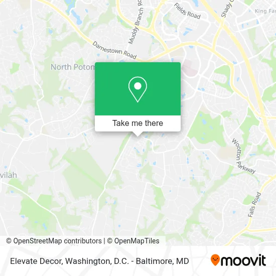 Elevate Decor map