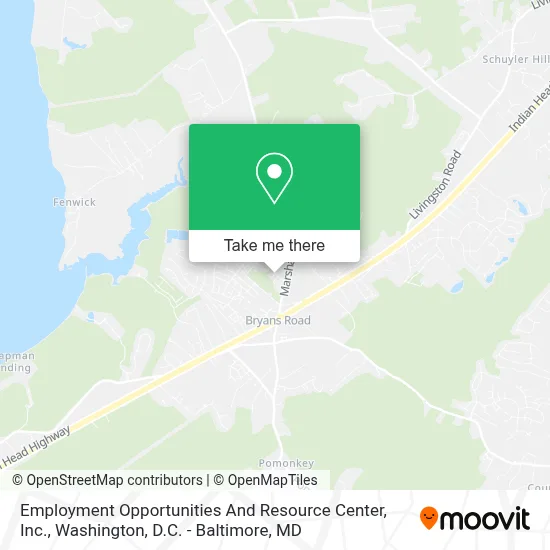 Employment Opportunities And Resource Center, Inc. map