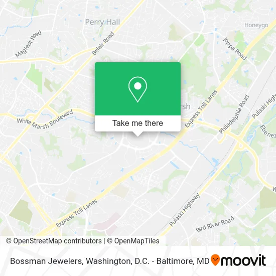 Bossman Jewelers map