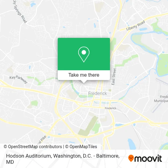 Hodson Auditorium map