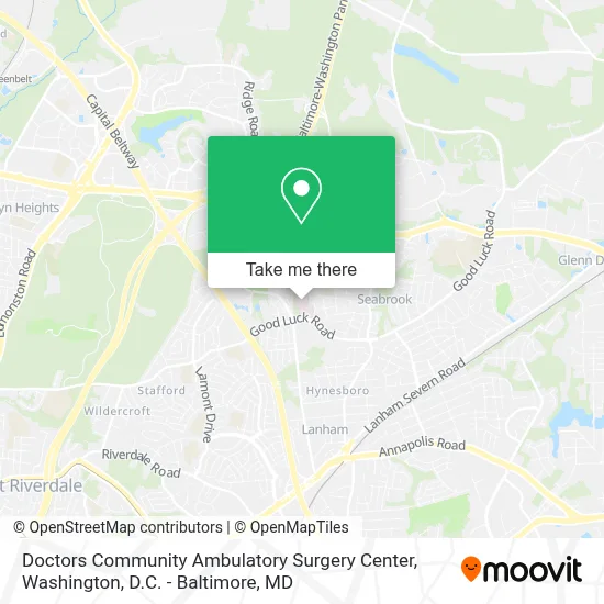 Doctors Community Ambulatory Surgery Center map