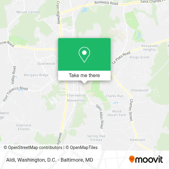 Aldi map