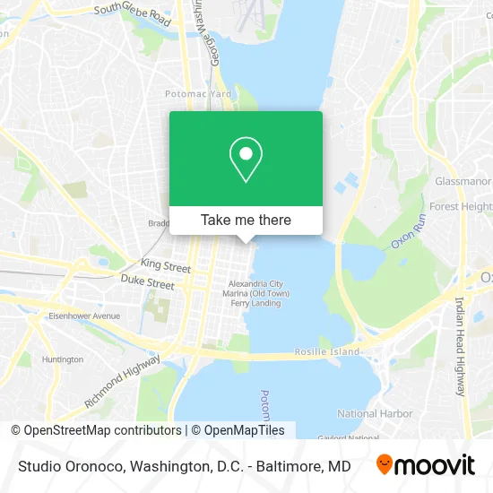 Studio Oronoco map
