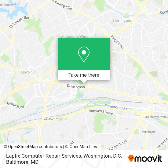 Lapfix Computer Repair Services map