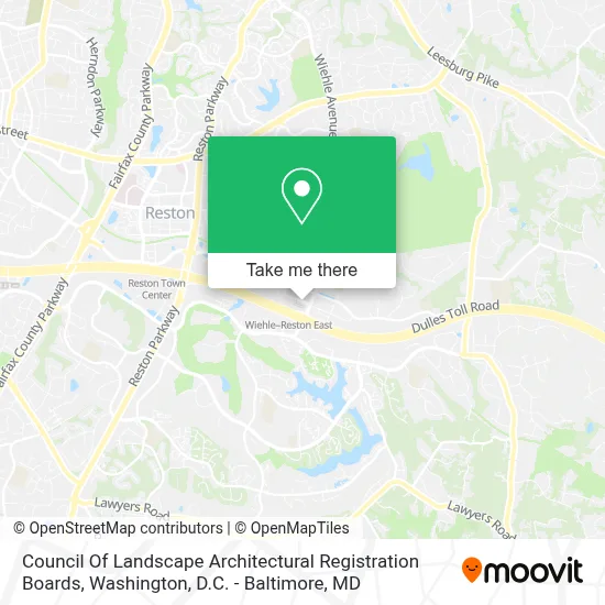 Council Of Landscape Architectural Registration Boards map