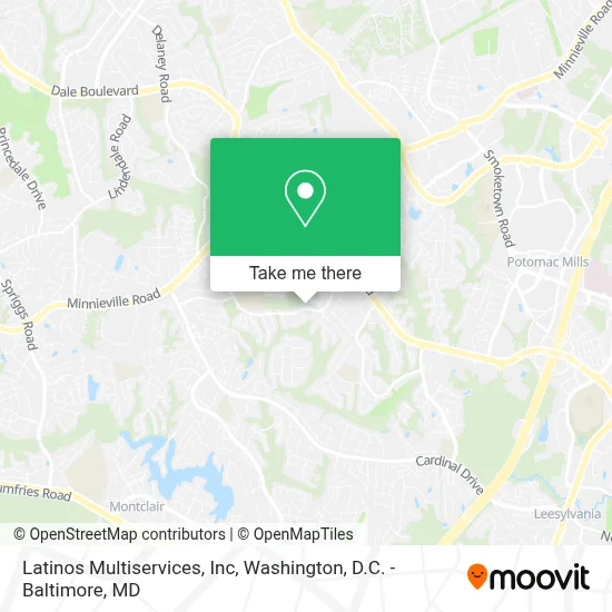 Latinos Multiservices, Inc map