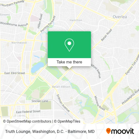 Truth Lounge map
