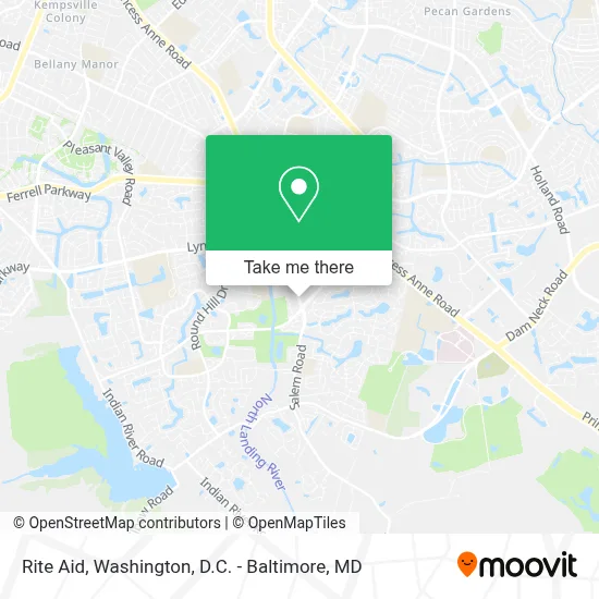 Rite Aid map