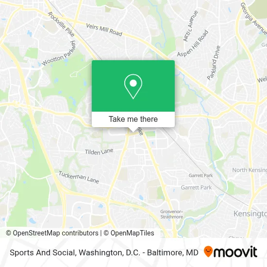 Sports And Social map