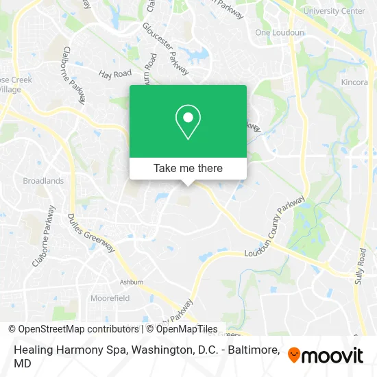 Healing Harmony Spa map