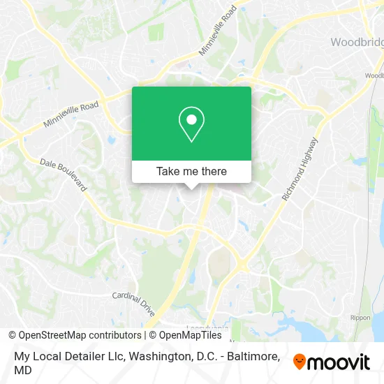 My Local Detailer Llc map