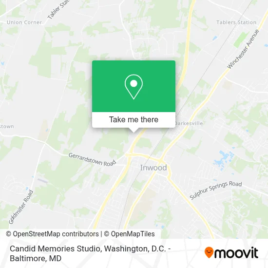 Candid Memories Studio map