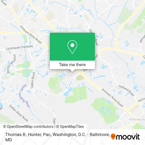 Thomas R. Hunter, Pac map
