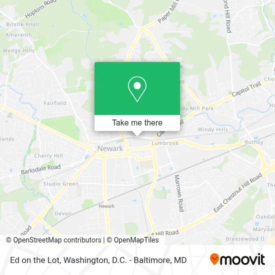 Ed on the Lot map