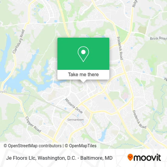 Je Floors Llc map