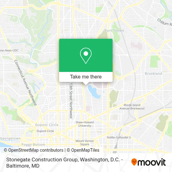 Stonegate Construction Group map