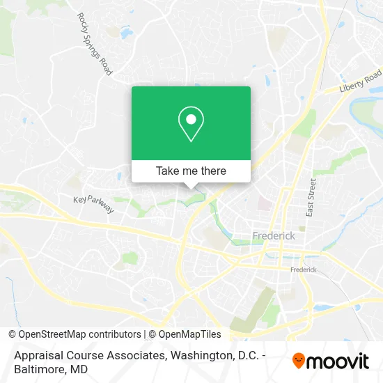Appraisal Course Associates map