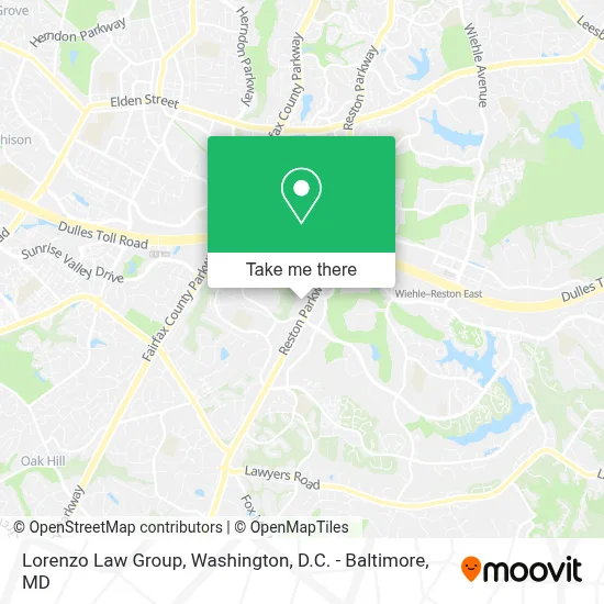 Lorenzo Law Group map