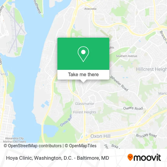 Hoya Clinic map