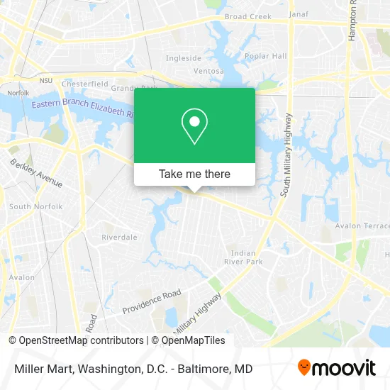 Miller Mart map