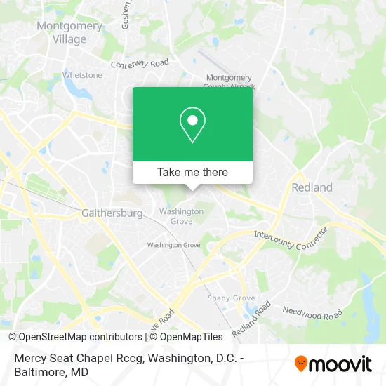 Mercy Seat Chapel Rccg map