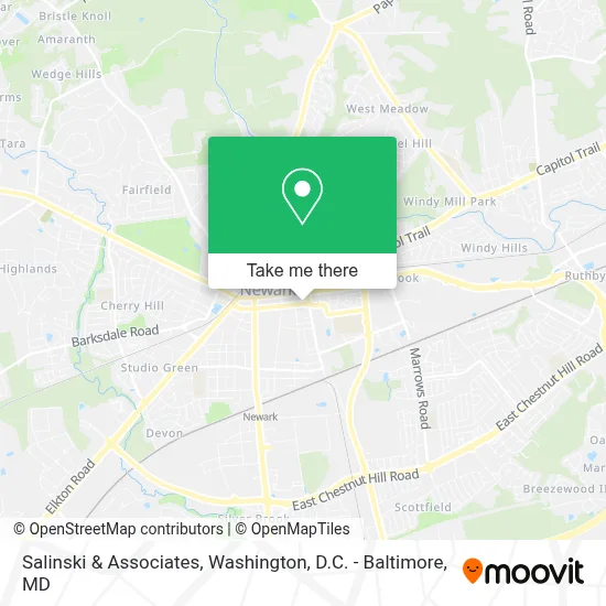 Salinski & Associates map