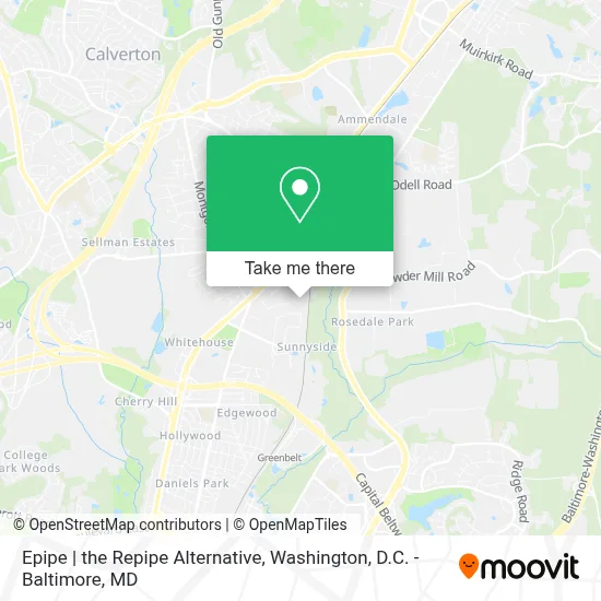 Epipe | the Repipe Alternative map