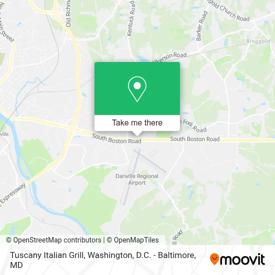Tuscany Italian Grill map