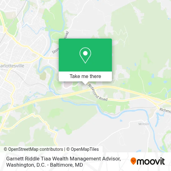 Garnett Riddle Tiaa Wealth Management Advisor map