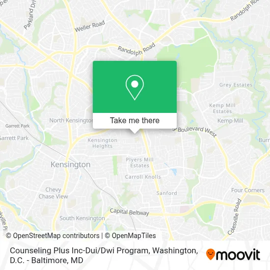 Counseling Plus Inc-Dui / Dwi Program map