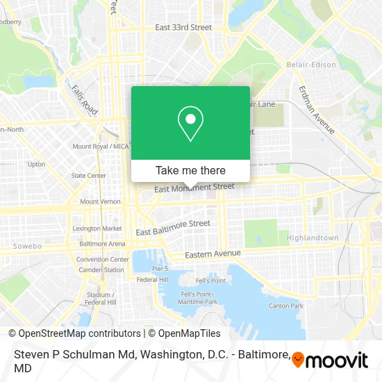 Steven P Schulman Md map