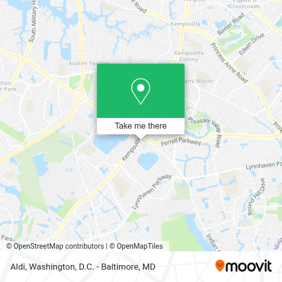 Aldi map
