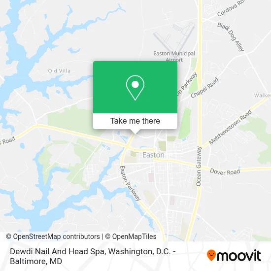 Dewdi Nail And Head Spa map