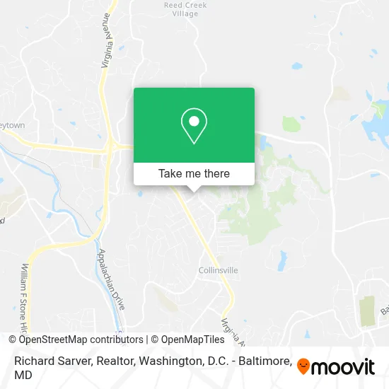 Richard Sarver, Realtor map