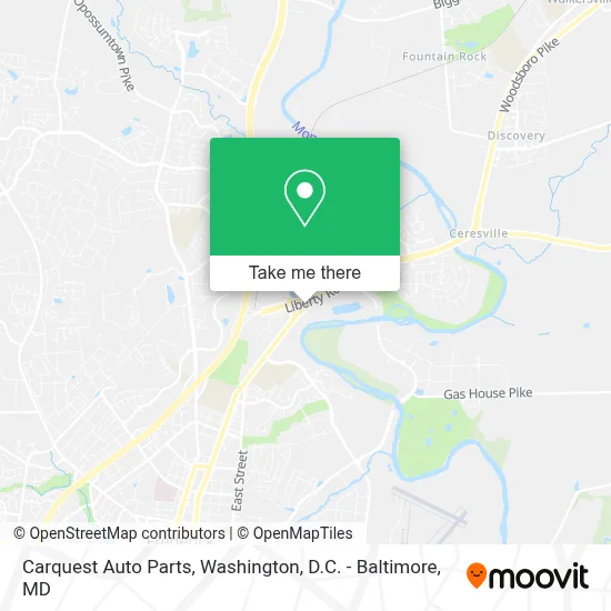 Carquest Auto Parts map